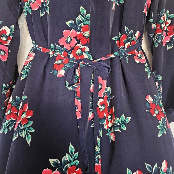 Isabel Maternity XLarge Pleated Floral Tie Back Maxi Dress Flowy Cottagecore - Picture 12 of 16